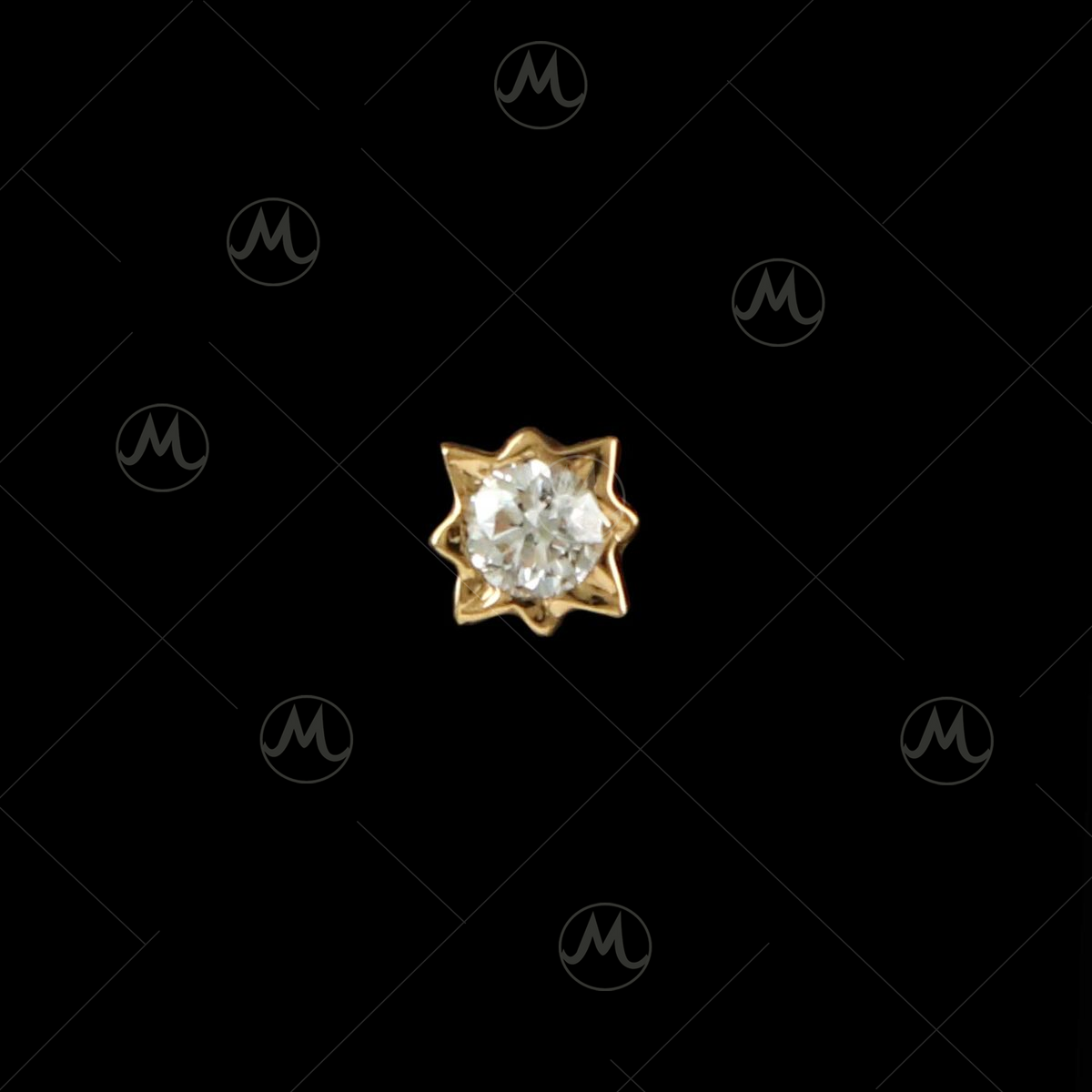 Lalitha jewellery diamond nose on sale pin