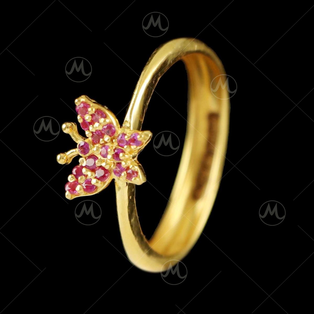 1 Gram Gold Forming Charming Design Premium-Grade Quality Ring for Men -  Style B076 – Soni Fashion®