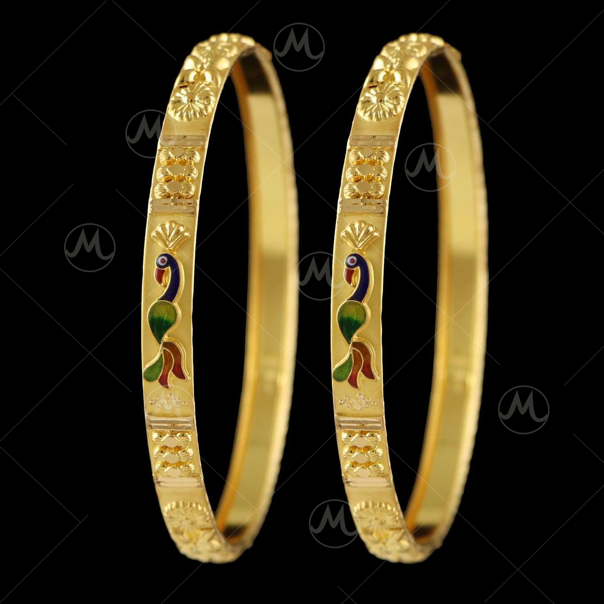 Valaikappu gold deals bangles online