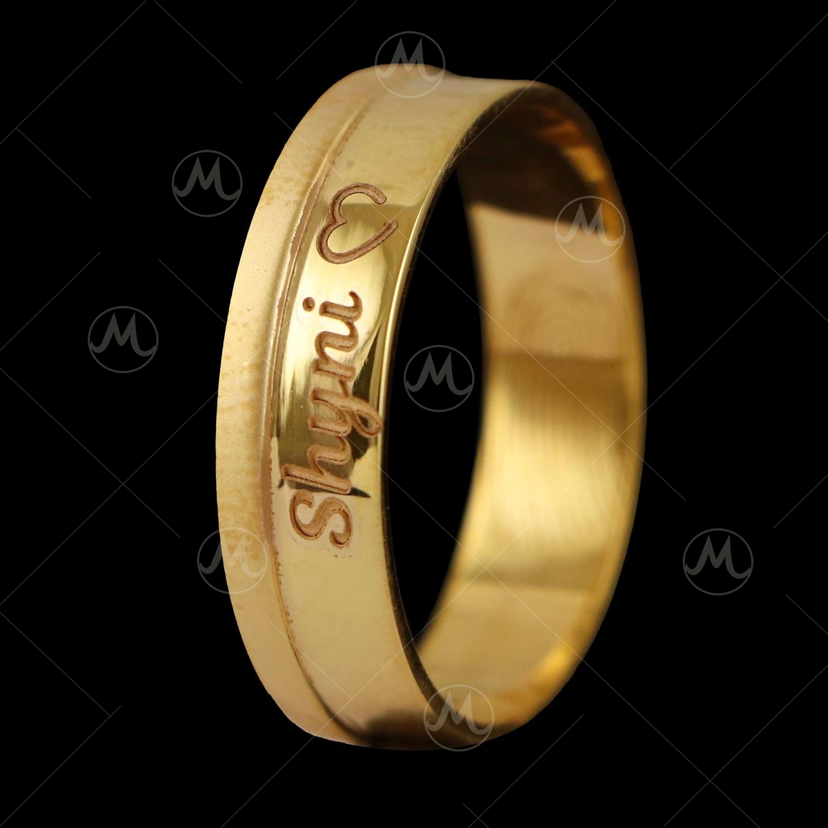 kerala wedding ring models with name