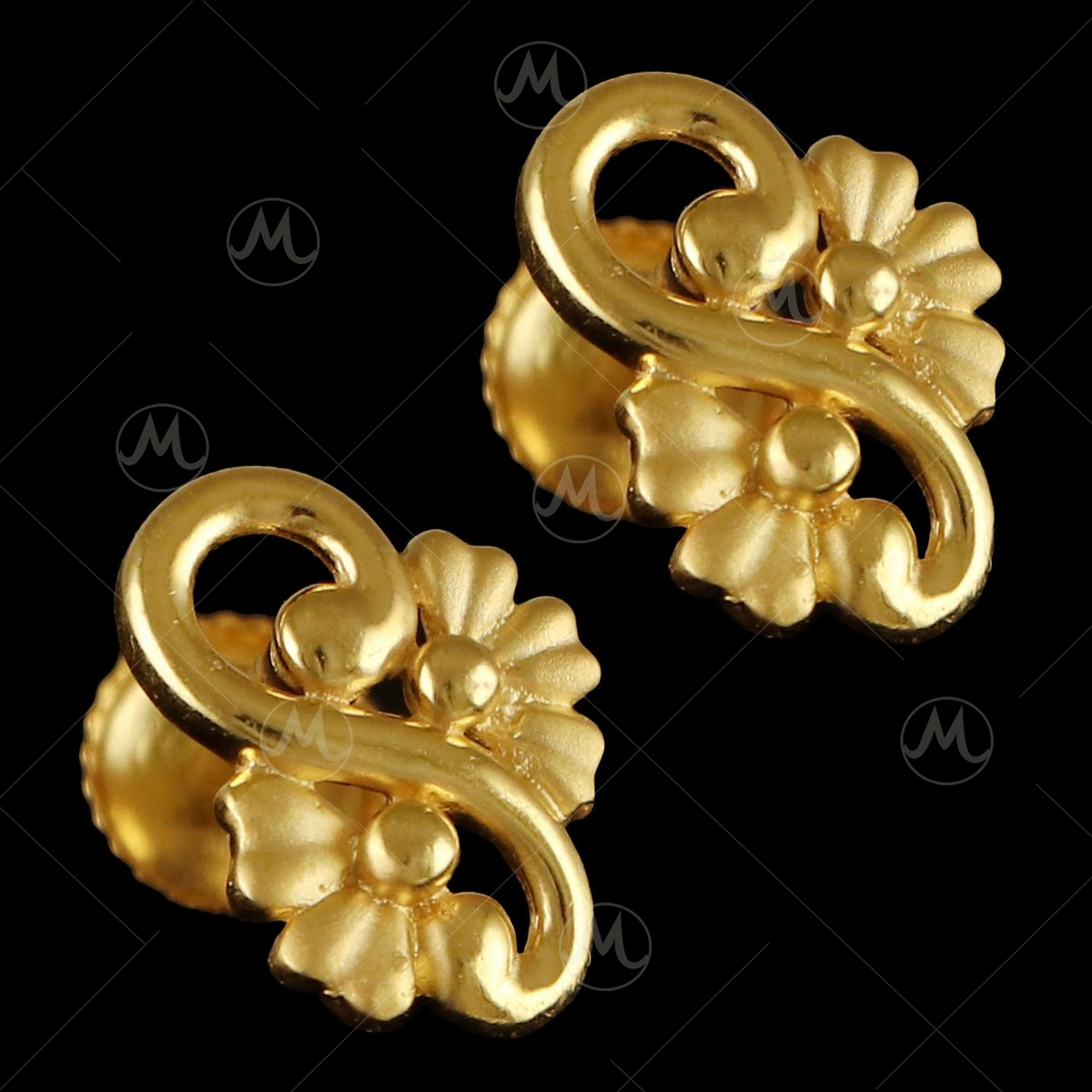 22k Casting Earring JG-2002-01790 – Jewelegance